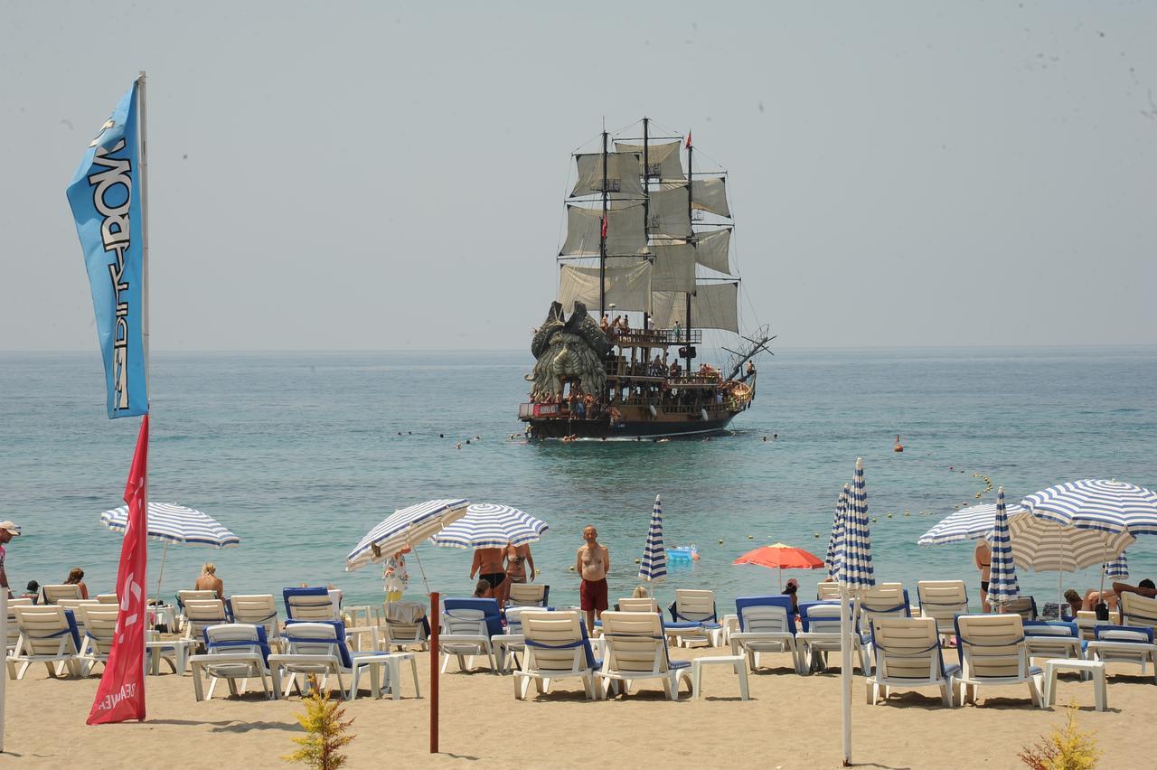 Akman Beach Apart Otel Alanya Exterior photo